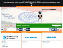 Tablet Screenshot of bonomi-india.com
